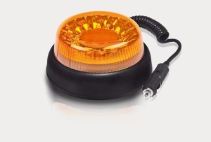 Lampa ostrzegawcza FT-100 DF LED MAG M30, błysk podwójny, uchwyt magnetyczny