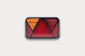 Lampa tylna uniwersalna lewa, z oświetleniem tablicy rej. FT-270 TB LED PM