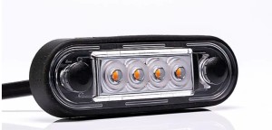 Lampa obrysowa FT-073 Biała/Czerwona/Zółta