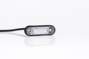 lampa obrysowa LED 12-30V CZERWONA z wiązką elektr