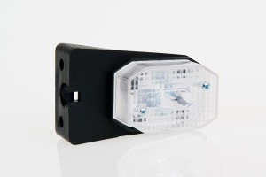 Lampa obrysowa biała z uchwytem FT-001 BI